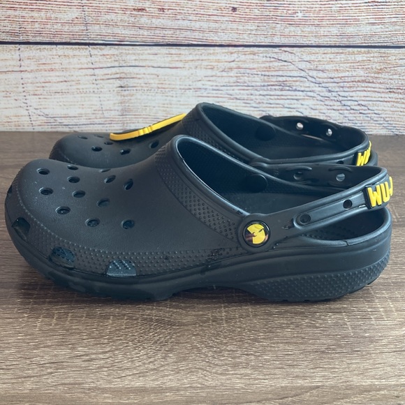 Pre Owned Crocs Classic "Wu-Tang Clan" Men's Clog Size M8 W10 - Picture 2 of 10